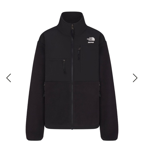 Womens XS Skims x The North Face 1995 RETRO DENALI FLEECE JACKET black onyx - Picture 2 of 4
